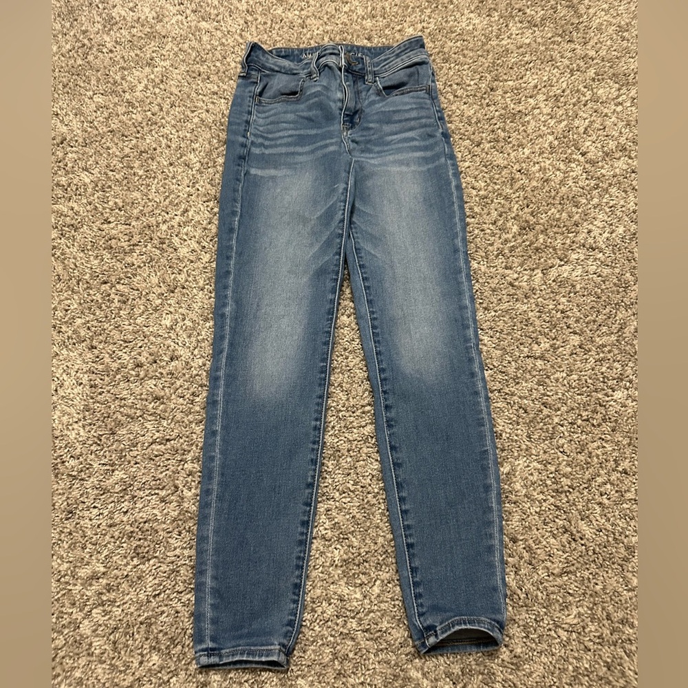 American Eagle High Rise Jegging 2 Short